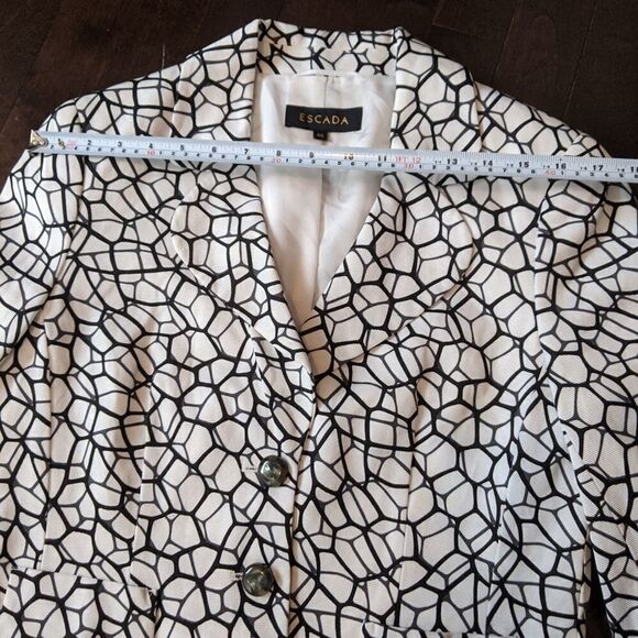 Escada geometric print blazer - Picture 13 of 15
